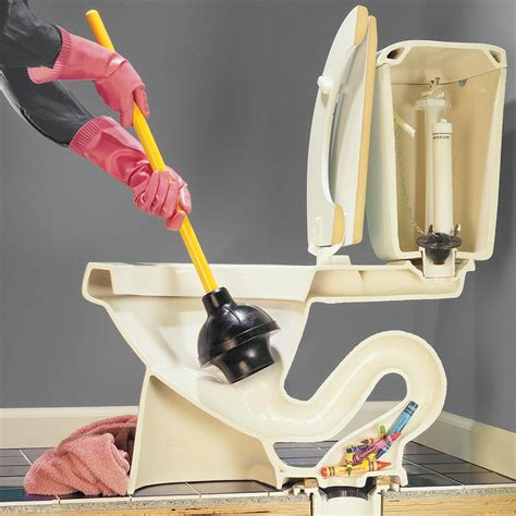 How to Plunge a Clogged Toilet | Family Handyman