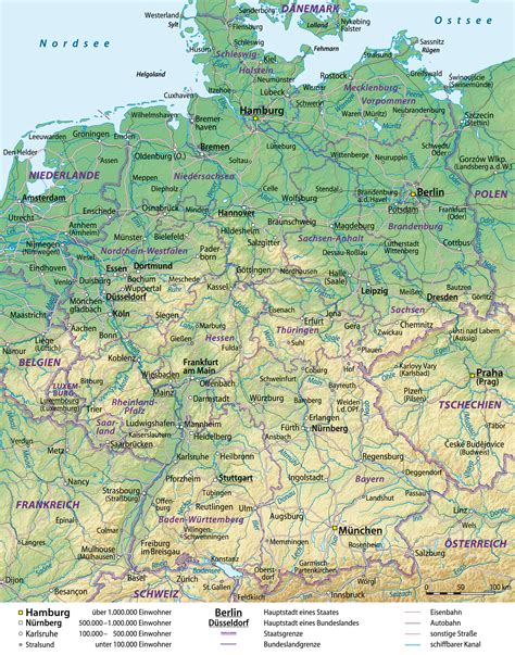 Geografie Deutschlands