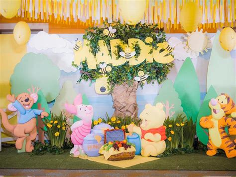 Kara's Party Ideas Winnie the Pooh Garden Birthday Party | Kara's Party Ideas