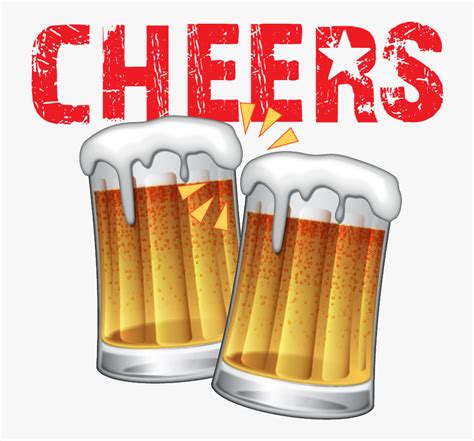 Beer Cheers Emoji , Free Transparent Clipart - ClipartKey