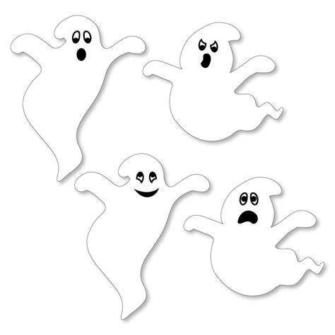 Halloween Ghost Cutouts | ubicaciondepersonas.cdmx.gob.mx