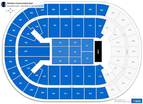 Save Mart Center Seating Chart - RateYourSeats.com