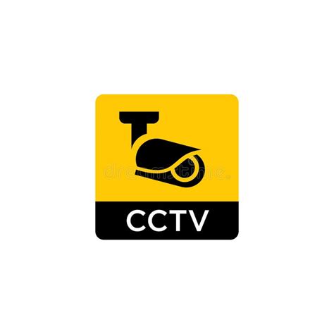 CCTV Camera Logo Design Template Stock Vector - Illustration of ...