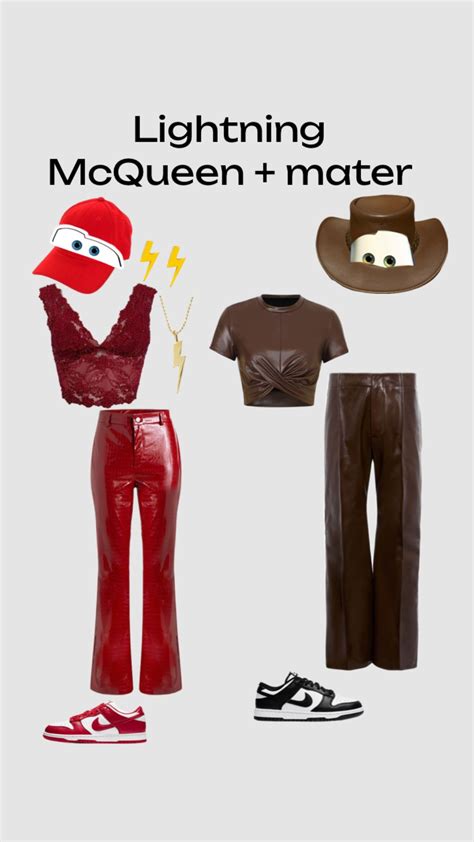 Lightning McQueen and mater halloween costume #halloween2023 #costumeforduos in 2024 | Trio ...