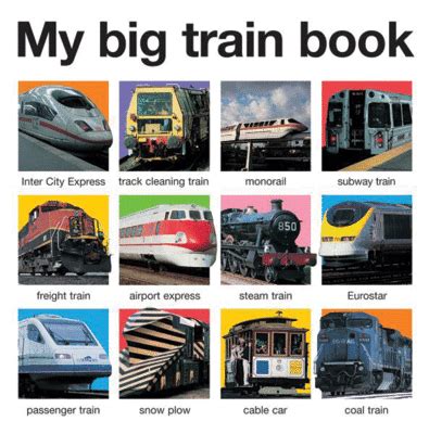 Heimburger - My Big Train Book - Board Book, 12 Pages - 30-222