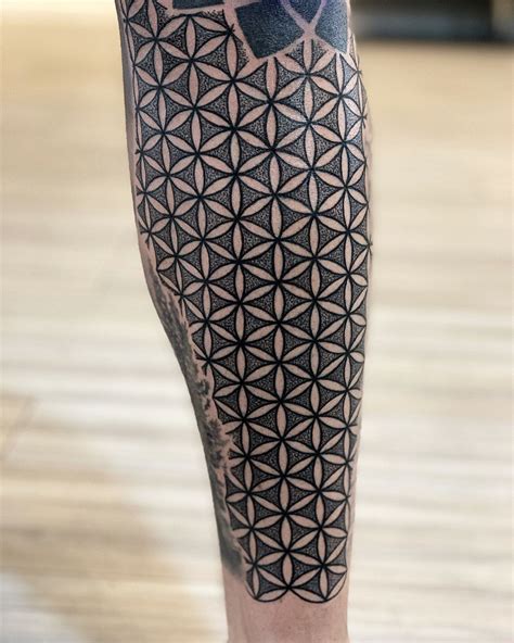 Brandon Crone | Geometric sleeve tattoo, Geometric tattoos men ...