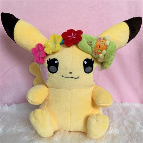 Pikachu and Comfey plush by jenysa971 on DeviantArt