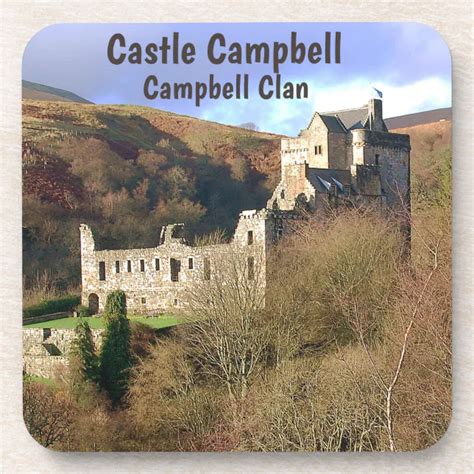 Castle Campbell – Campbell Clan Coaster | Zazzle