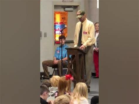 Veterans Day 2018- Wateree Elementary School Speaker Raymond E. McIntyre - YouTube