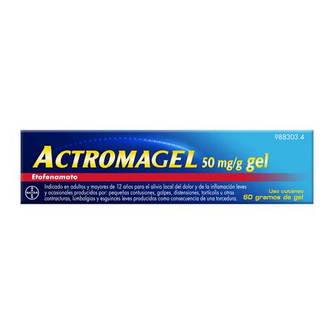 Actromagel® gel para alivio del dolor muscular focalizado | actro.es