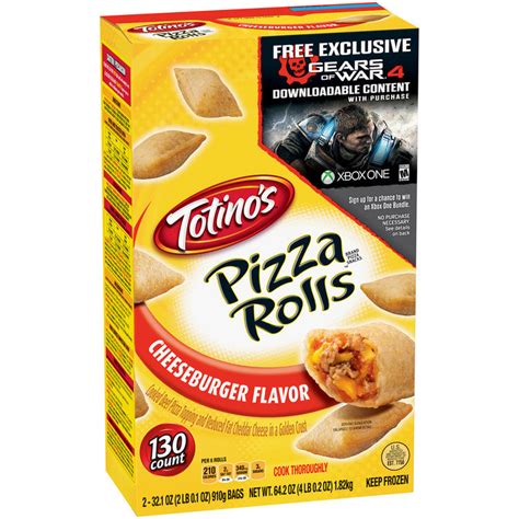 Totino's™ Cheeseburger Pizza Rolls™ 130 ct Box Reviews 2019