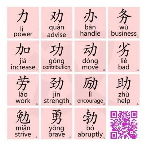 List Of Chinese Words And Meanings