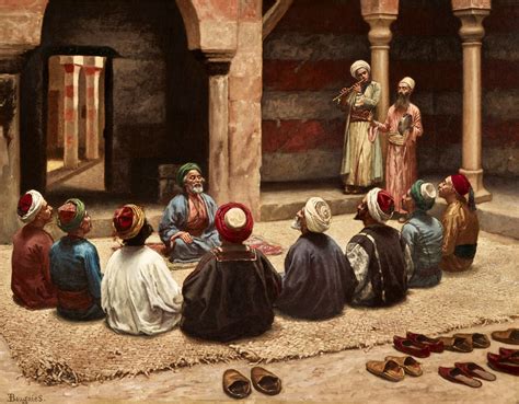 THE DHIKR - by Eugène Baugniès | Islamic paintings, Islamic art ...