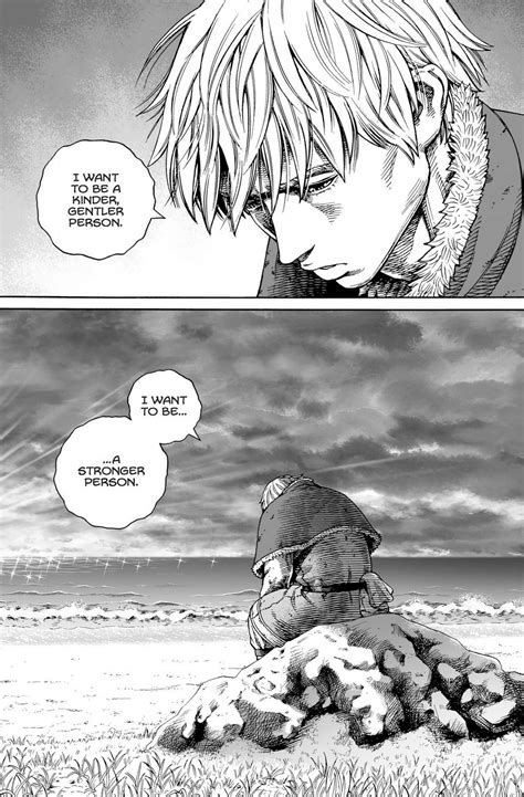 [Manga] one of my favorite panels of all time: thorfinn's definition of strength. this scene ...