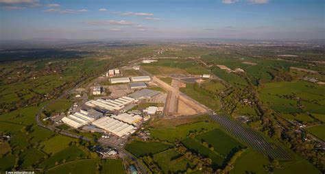 BAE Samlesbury factory aerial photo | aerial photographs of Great ...