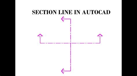 Important Inspiration Section Line AutoCAD