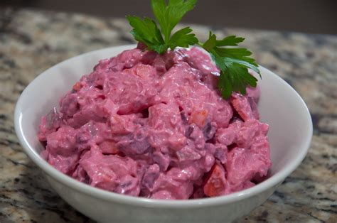 Haitian Beet Salad (Salade de Betteraves) - | Recipe | Haitian food recipes, Caribbean recipes ...