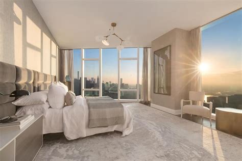 Luxury NYC Apartment Bedroom with Expansive City Views