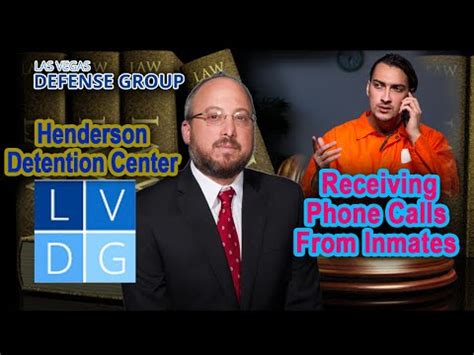 Henderson Detention Center - Receiving Phone Calls from Inmates - YouTube