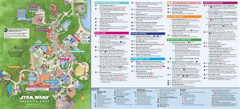 Hollywood Studios Map Walt Disney World Disney Map, Disney World Map, Disney World Resorts ...