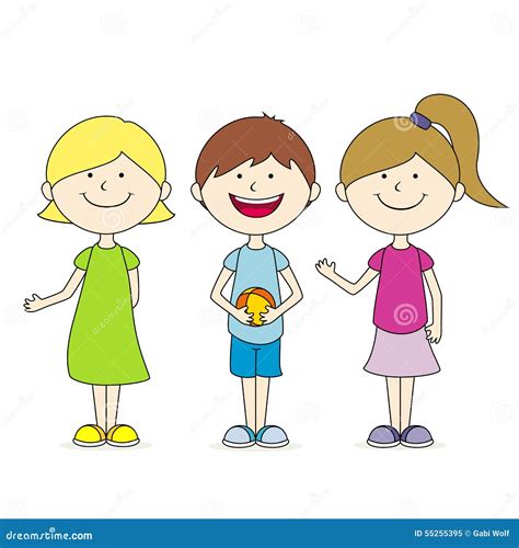 Best friends stock vector. Illustration of background - 55255395