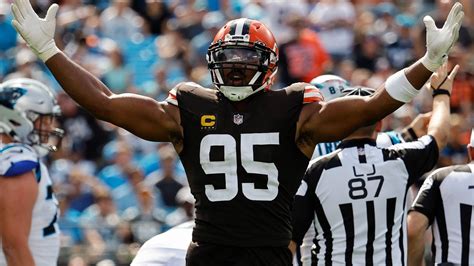 Myles Garrett can set the Browns' career sacks record vs. Jets | wkyc.com