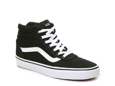 Vans Suede 'maddie' High Top Trainers in Black/White (Black) - Lyst