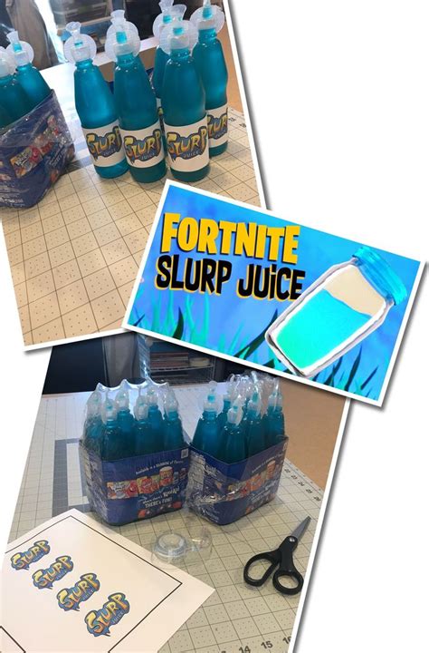 Fortnite slurp juice from Dollar Tree items | Gaming in 2019 | Birthday ...