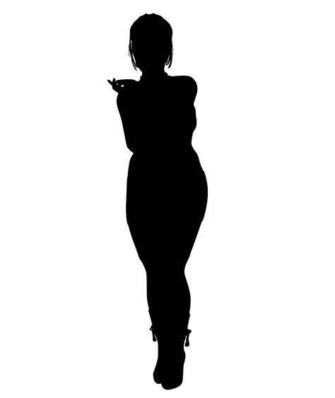 SVG > pose plus-size girl - Free SVG Image & Icon. | SVG Silh