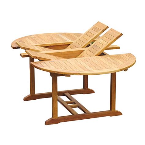 Teak Extension Table - TOTXT017 - Wholesale teak garden patio tables