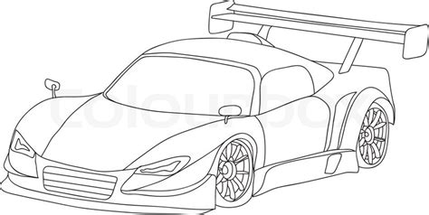 13 Sports Car Outline Vector Images - Car Outline Vector, Sports Car Outline Logo and Sports Car ...