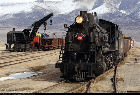 NN 93 Nevada Northern Railway Steam 2-8-0 at Ely, Nevada by Allen Robertson | Nevada northern ...