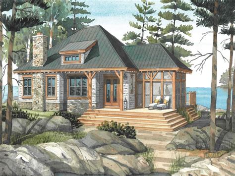 Lake Cottage Home Plans - Apartment Layout