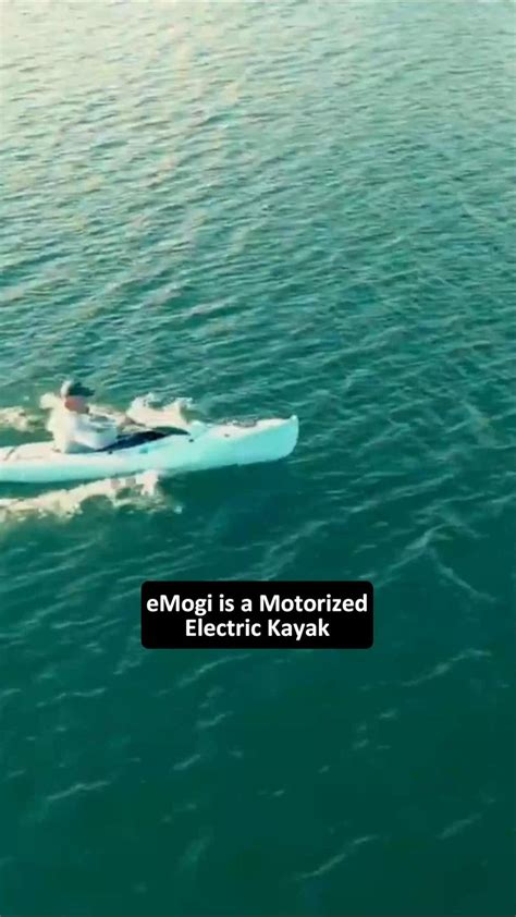 Motorized Electric Kayak for Ultimate Water Sports Adventure