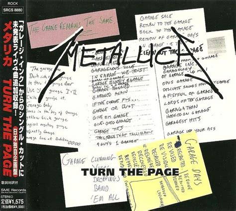 Metallica – Turn The Page (1999, CD) - Discogs