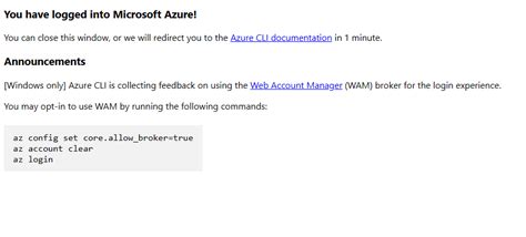 azure cli - Switch az login from Windows Account Manager back to Web Access manager - Stack Overflow