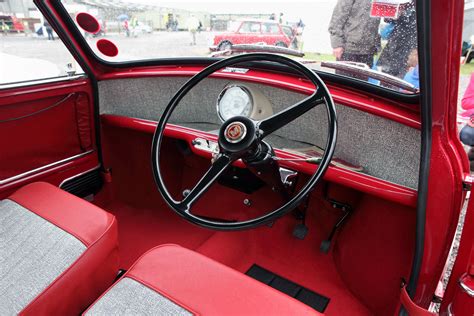 Morris Mini-Minor, interior & dash, c1961 - a photo on Flickriver