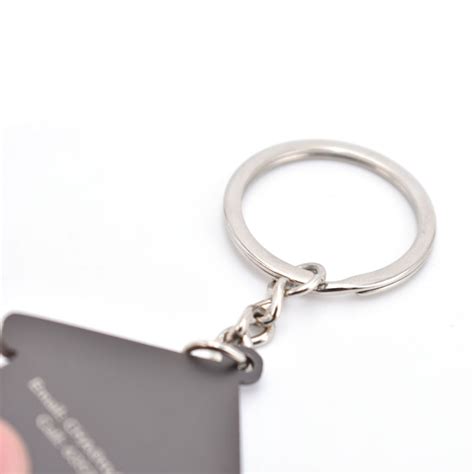 Customized Epoxy Metal Keychain