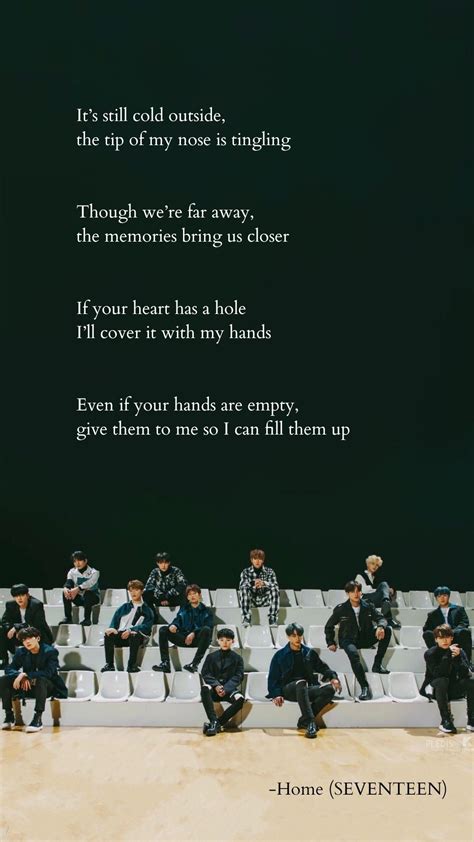 Home -SEVENTEEN | Seventeen lyrics, Seventeen, Seventeen song