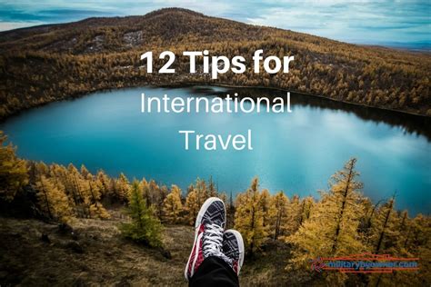 12 Tips for International Travel [Infographic]