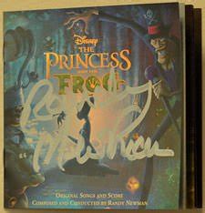 Contest: Disney’s The Princess and the Frog Soundtrack CD Signed By ...