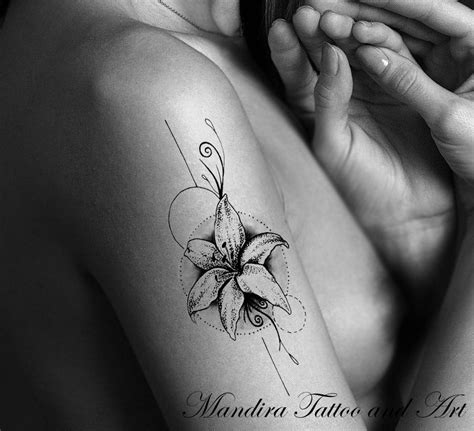 Tattoo symbols / The lily or lilium