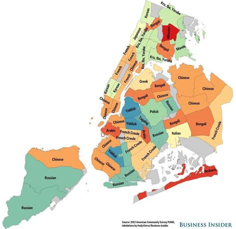 New York area map - Map of New York City and surrounding areas (New York - USA)
