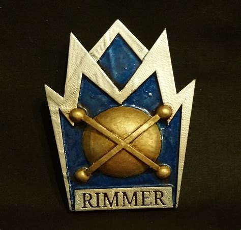 Anotherworld Cosplay & Props — Red Dwarf - Rimmer badge