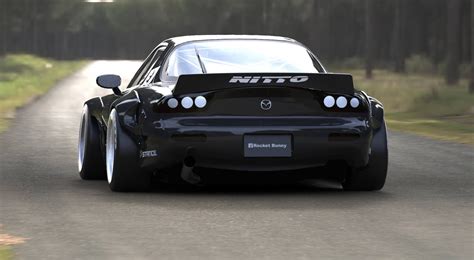 Aggressive Rocket Bunny Mazda RX7 FD! | StanceNation™ // Form > Function