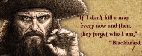 Black Beard quote: | Famous pirates, Blackbeard, Pirate quotes