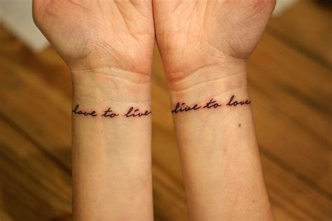 Love to Live, Live to Love {On Tattoos, Life Mottos & Being You} | Life ...