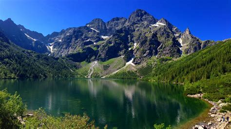 Summer hike up to Morskie Oko lake, Tatra Mountains, Poland [4448×2494] OC – itsviraltoday