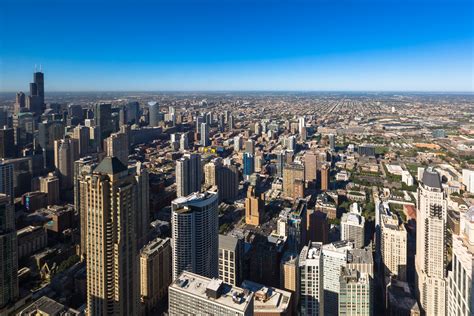 Aerial View Of Chicago Free Stock Photo - Public Domain Pictures