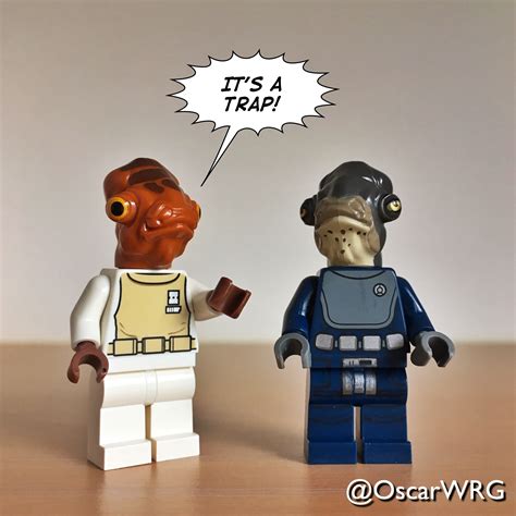 #LEGO #Admiral #Ackbar #Itsatrap #Admiral #Raddus #MonCalamari #AdmiralAckbar #AdmiralRaddus # ...